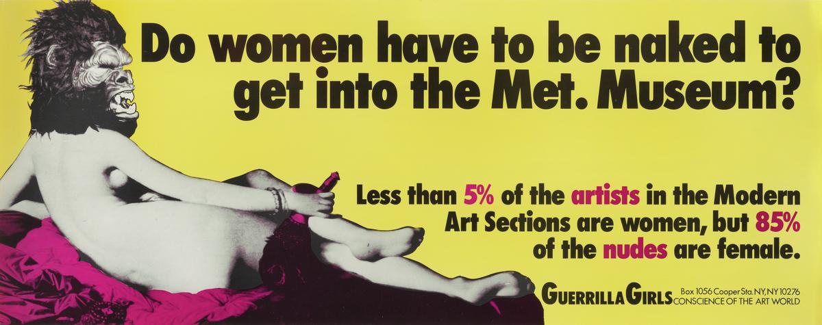 P78793: Do Women Have To Be Naked To Get Into the Met. Museum?