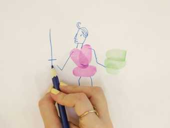 Photograph of the fairy tale activity