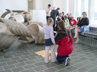 Twisty Word sculpture activity © Tate