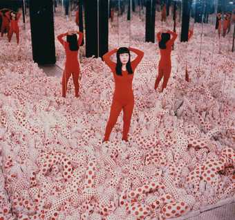 Yayoi Kusama in Studio
